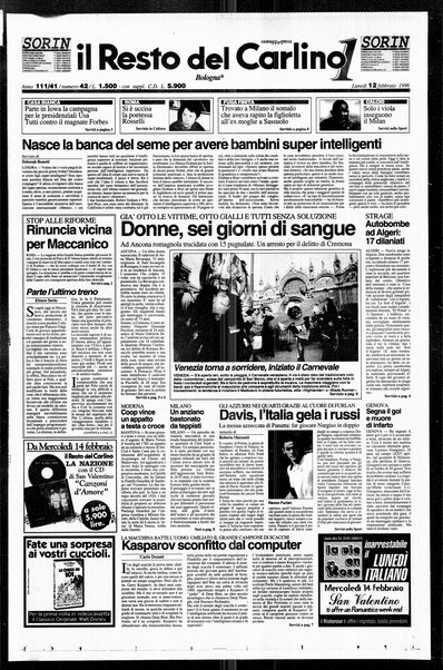 Il Resto del Carlino : giornale dell'Emilia